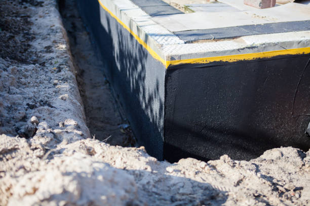 Professional Exterior Waterproofing technician working in Worcester, PA